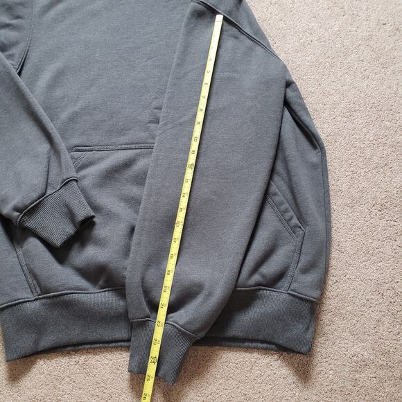 Carhartt Rain Defender Wag's Bros Meats Sz Medium Loose Fit Mens Gray Hoodie - Picture 7 of 8